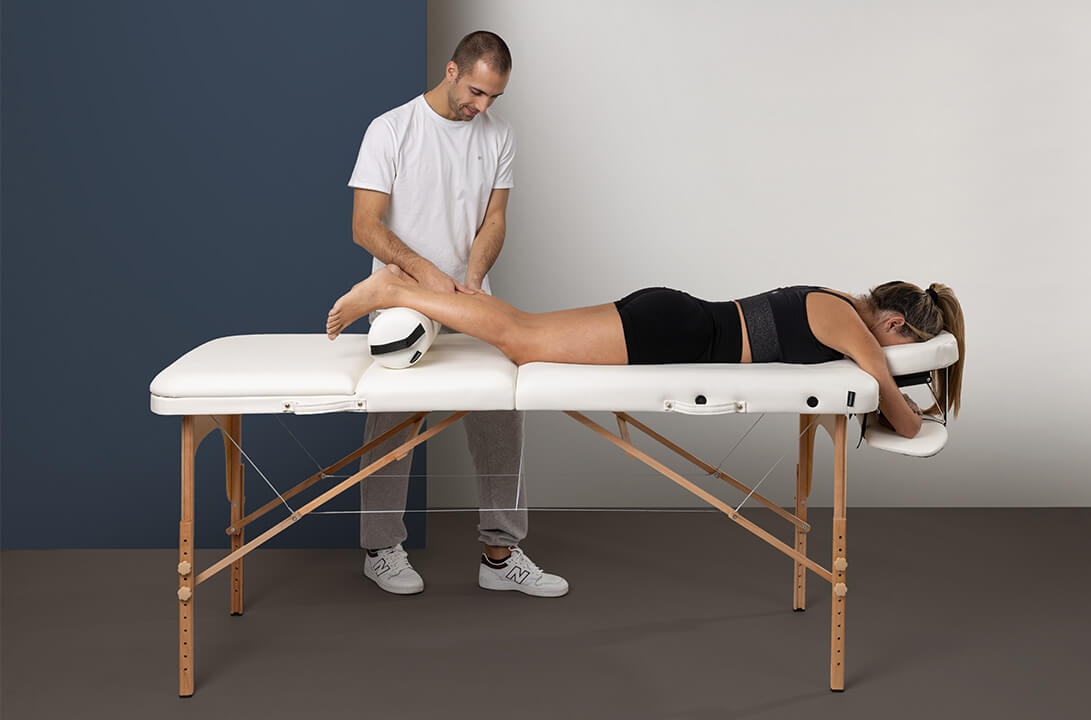 rolo fisioterapia posicionamento