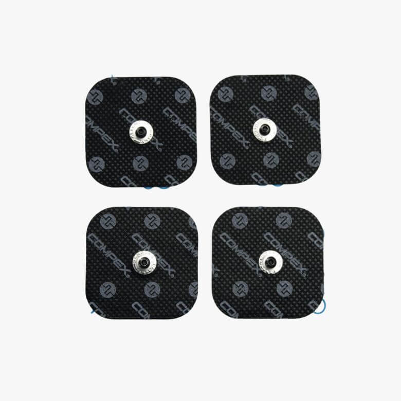 Elétrodos EasySnap 5x5cm (4 unidades) - Cefar/Compex 