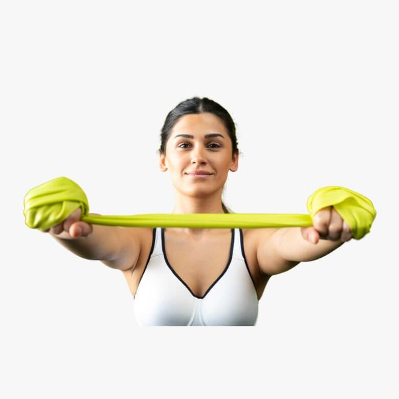 Banda Elástica Cinzento - Resistência Extra Forte - 14cm X 5,5m Banda Elástica Cinzento - Resistência Extra Forte - 14cm X 5,5m