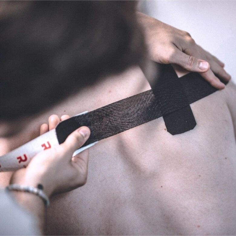 Kinesio Tape RÉVVI Preto 5cm x 5m