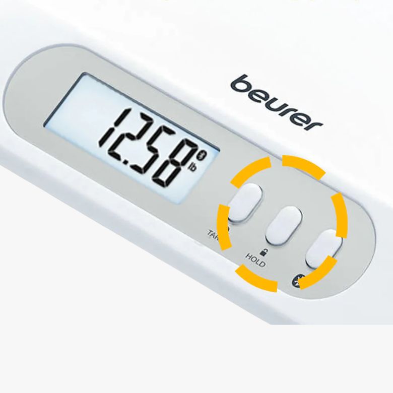 Balança para Bebés com Bluetooth BY90 - Beurer