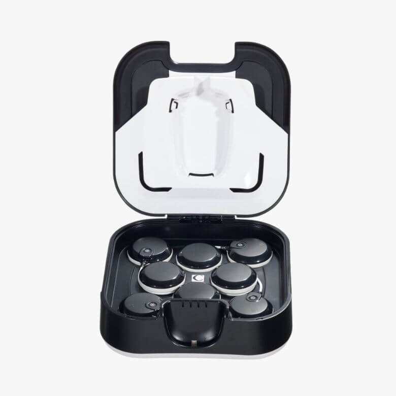 Base de carregamento para equipamentos wireless Compex 