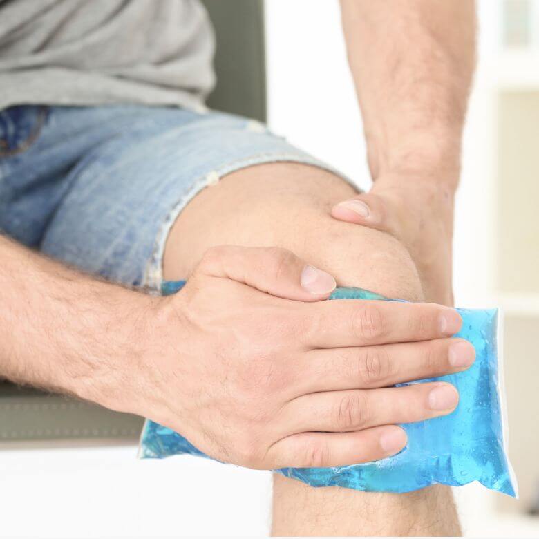 compressa gel quente frio reutilizavel 13x28cm