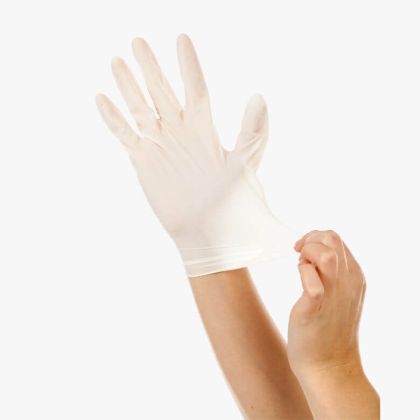 Luvas de Látex – Sem Pó - 100 unidades