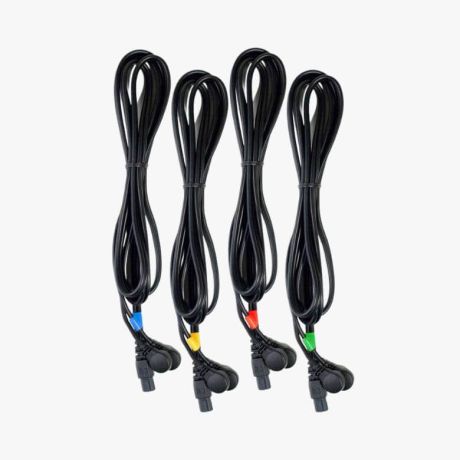 1 Jogo de 4 cabos de 6 Pins Snap Compex 