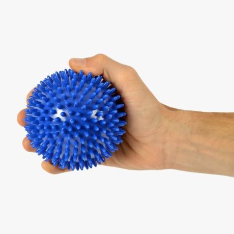 Bola de Reabilitaçao com Picos Azul (10cm)