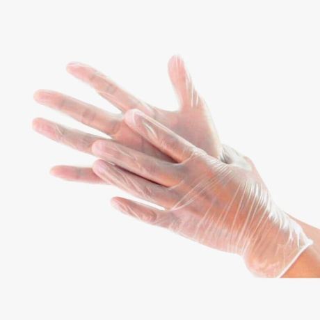 Luvas de Vinil - Sem Pó - 100 unidades