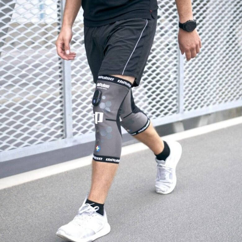 diPulse Joelheira de Eletroestimulação SMARTKNEE KIT