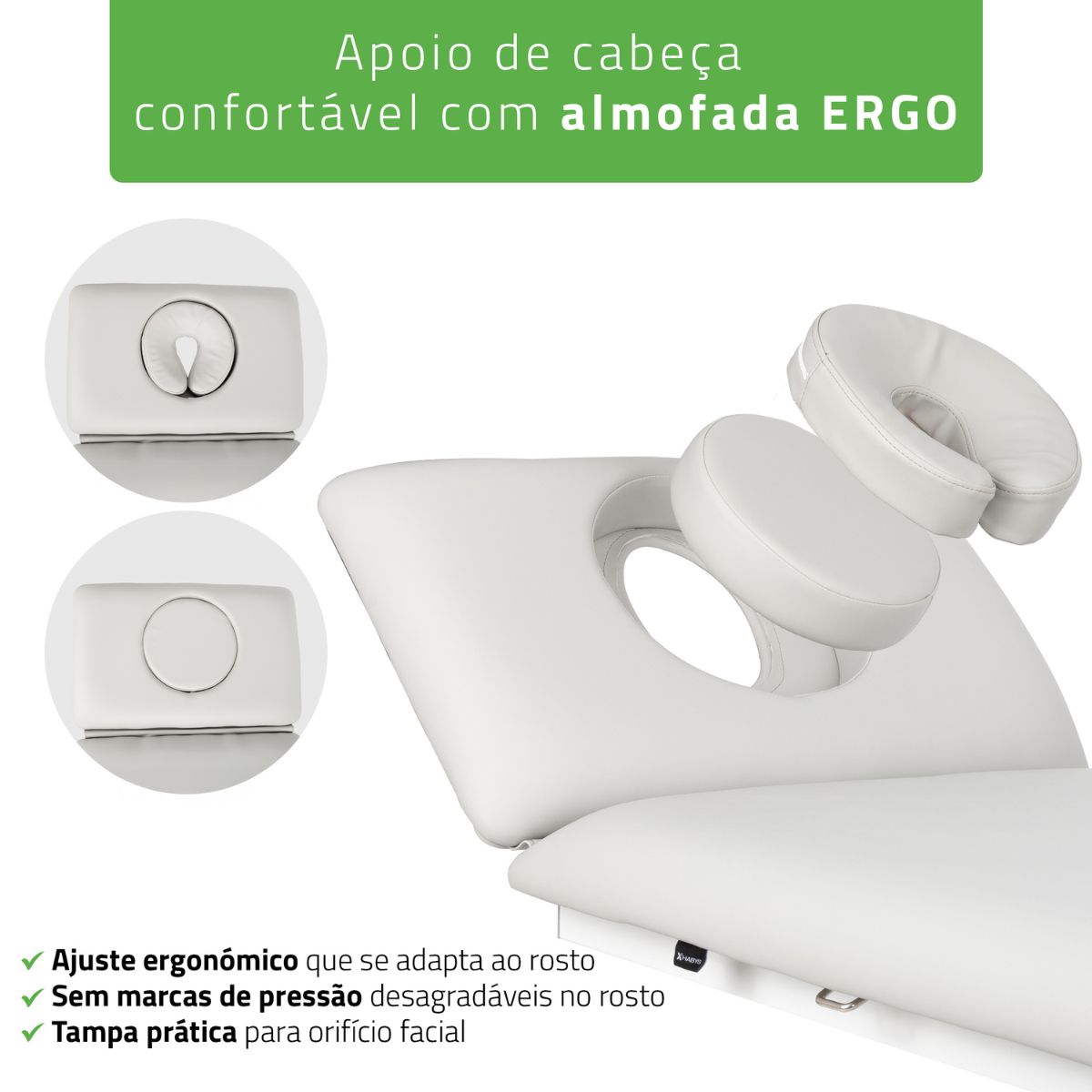 Marquesa Elétrica Fortis 2 ERGO – Barra de Elevação Periférica, Almofada ERGO, Cinzento Claro