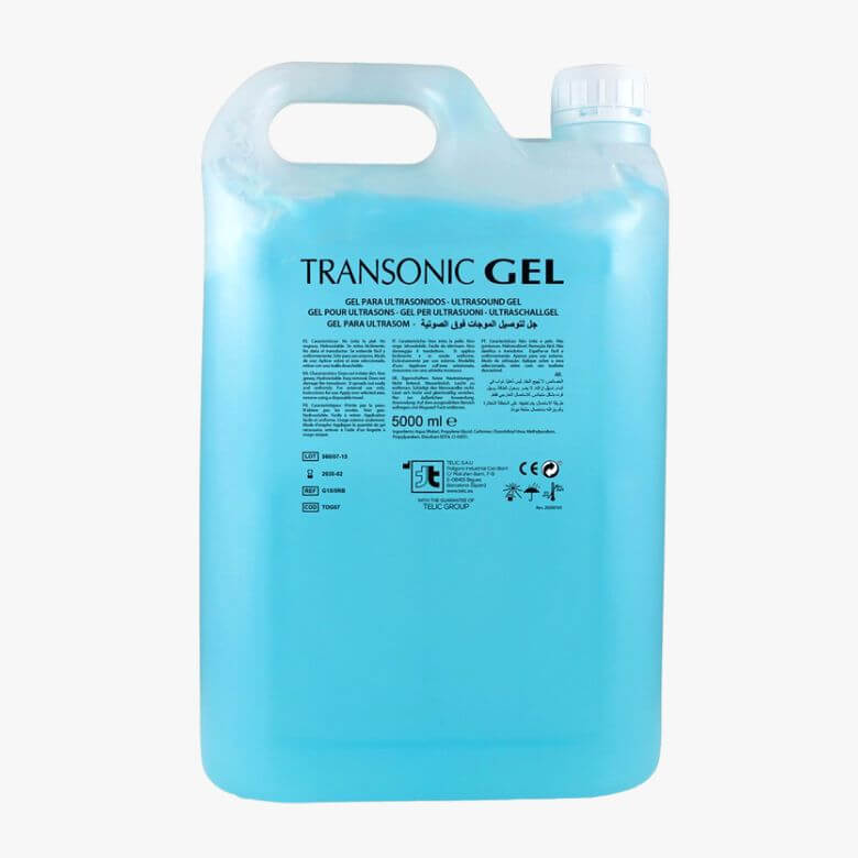 Gel para Ultra-Sons - Azul - Embalagem Rígida – 5Kg