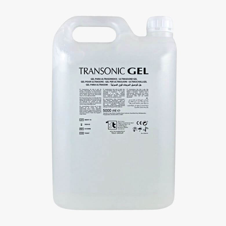 Gel para Ultra-Sons - Transparente - Embalagem Rígida – 5kg
