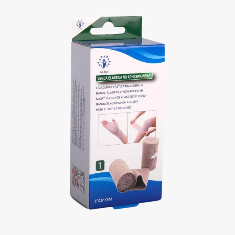 Ligadura Elástica não Adesiva (Elastic Wrap) – 10cmx5m