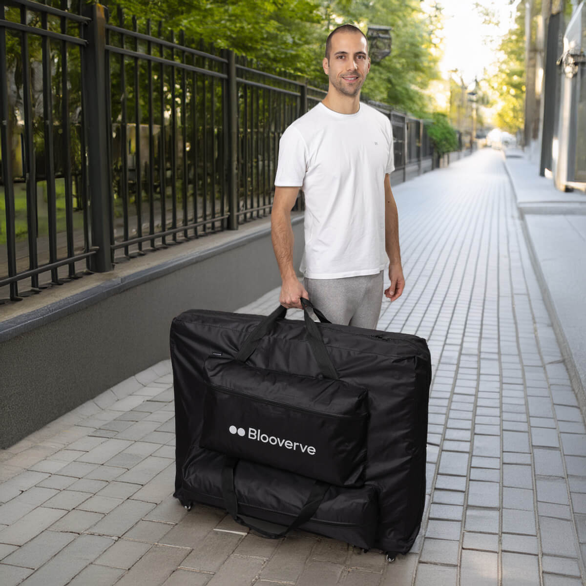 Mala de Transporte para Marquesa Portáteis com Rodas