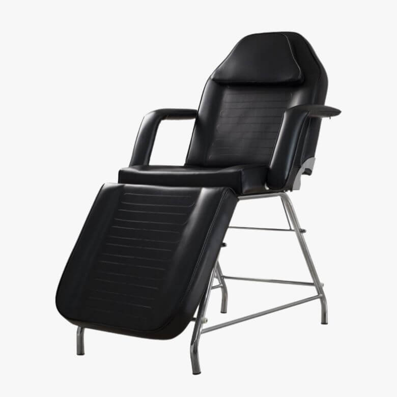 Marquesa de aço 3 corpos c/apoio de braços