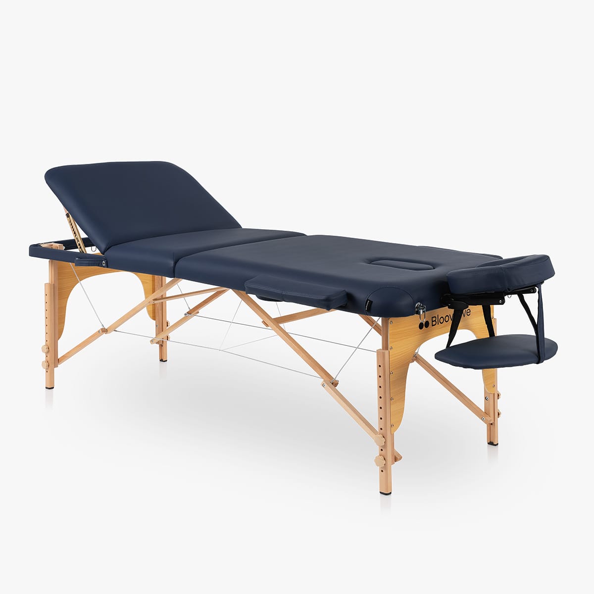 Marquesa Portátil Madeira de 3 Corpos 70x186cm - Lusitana - Cinzenta