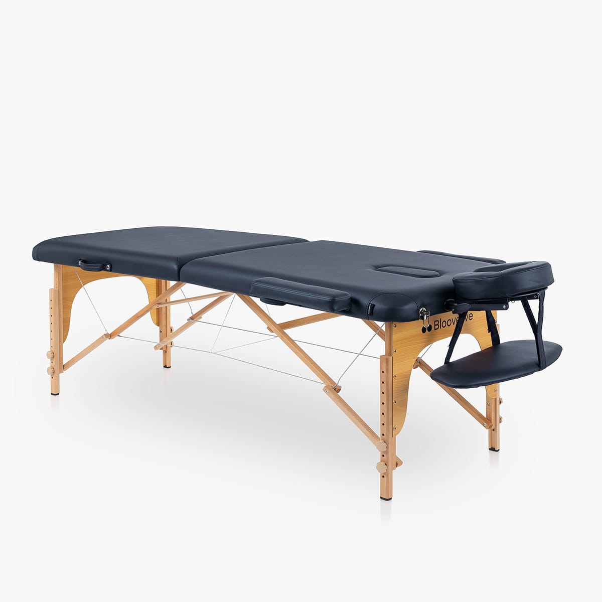 Marquesa Portátil Madeira bipartida Preta