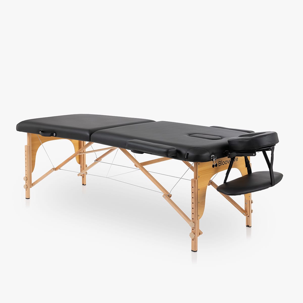 Marquesa Portátil Madeira bipartida Preta