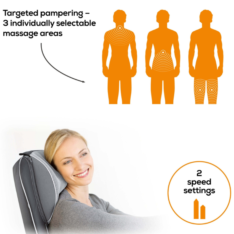 Massajador de Costas 3D Shiatsu em Profundidade MG295 - Beurer