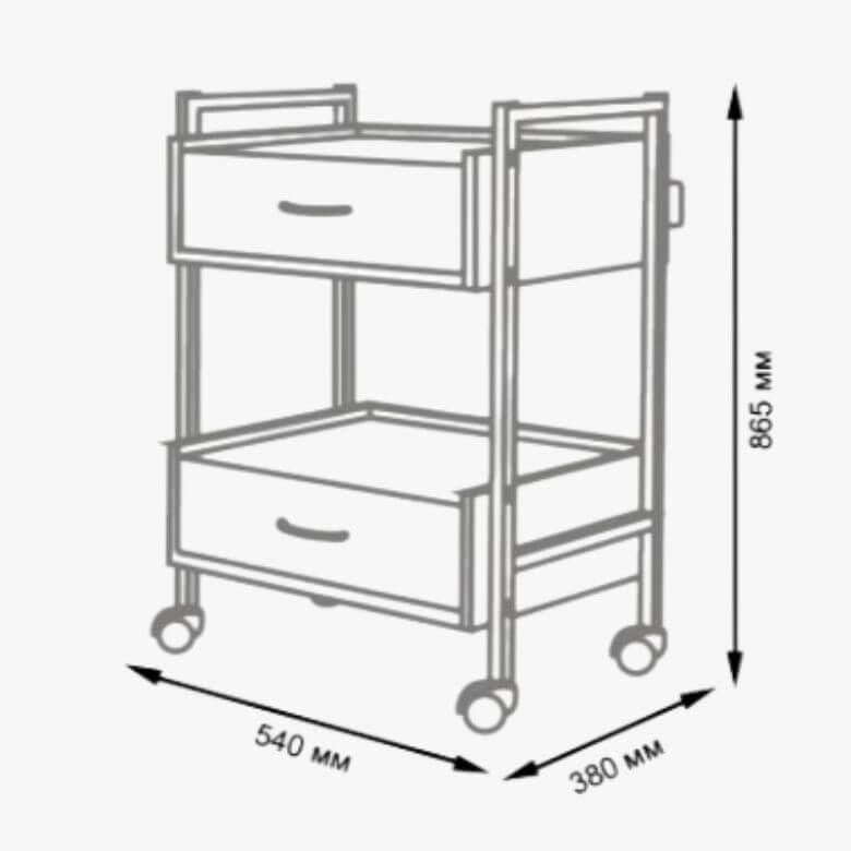 Carrinho de Estética Drawer