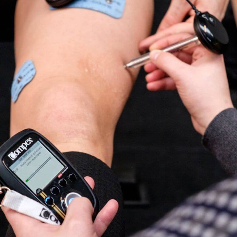 Pack Lápis ponto motor + gel condutor Compex 